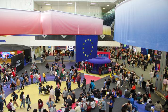 EU pavilion at Guadalajara International Book Fair 
