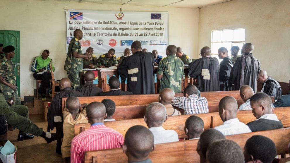 RESTORING FAITH IN JUSTICE IN THE DEMOCRATIC REPUBLIC OF THE CONGO