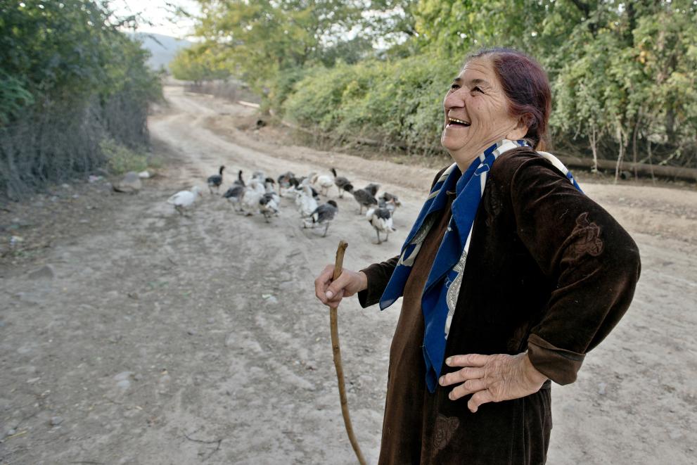 Woman in Azerbaijan. Photo credit: Ahmet Mukhtar