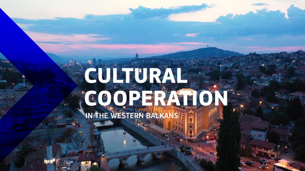 Banner of Cultural Cooperation in the western Balkans