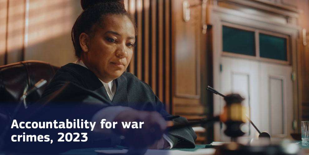 Accountability for war crimes, 2023