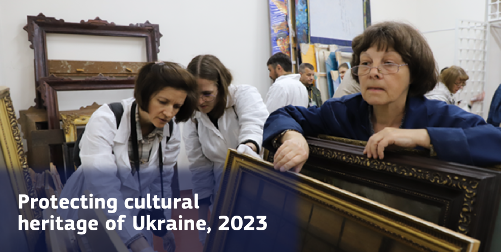 Protecting cultural heritage of Ukraine, 2023