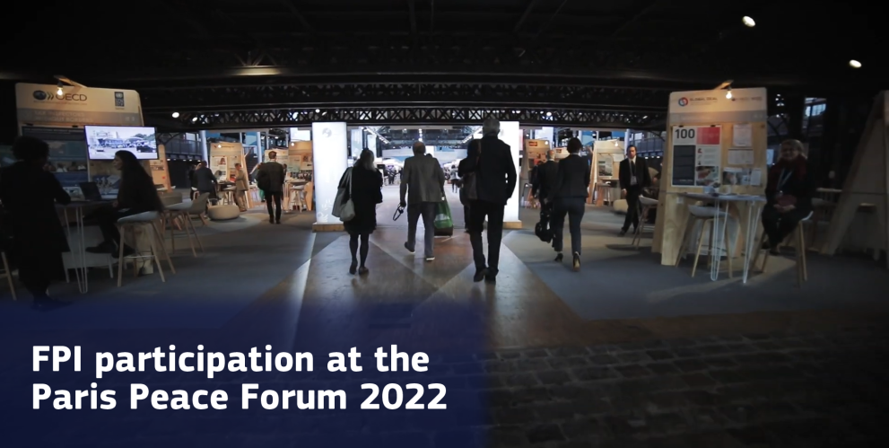 FPI participation at the Paris Peace Forum 2022