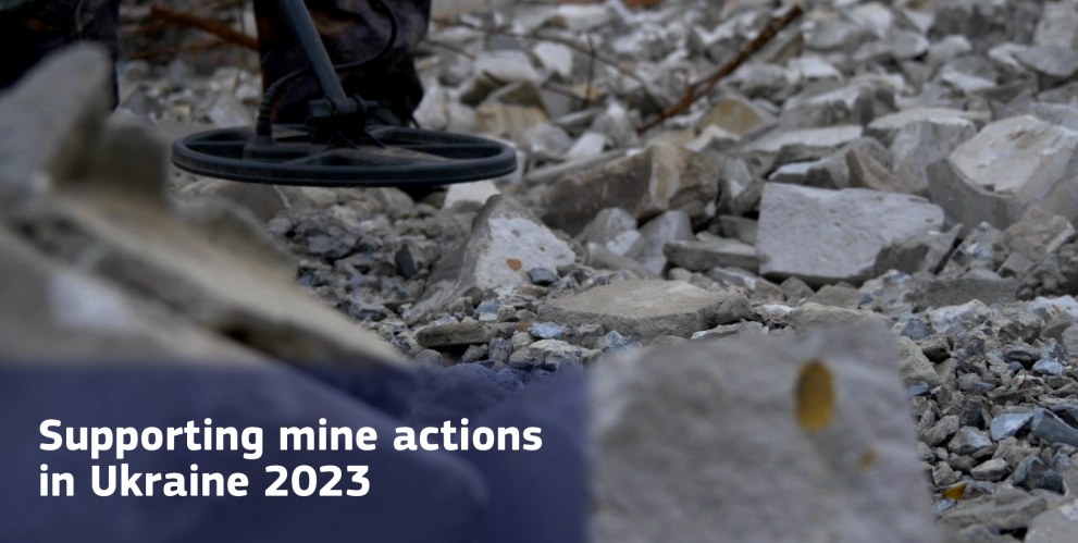 Supporting mine actions in Ukraine