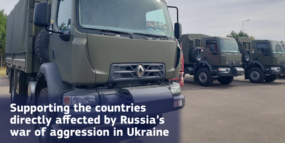 Supporting the countries directly affected by Russia’s war of aggression in Ukraine