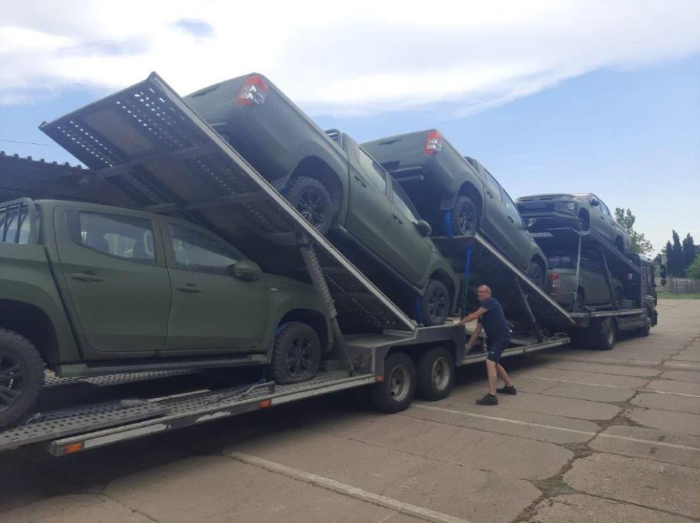 European Peace Facility equipment delivery to Georgia 