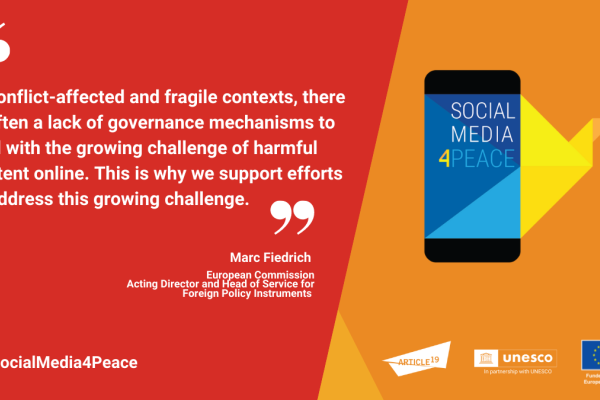 Social media for peace