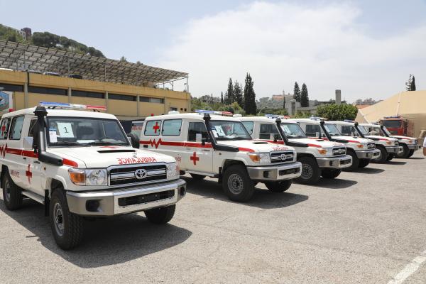 Ambulances for the Lebanese Armed Forces 